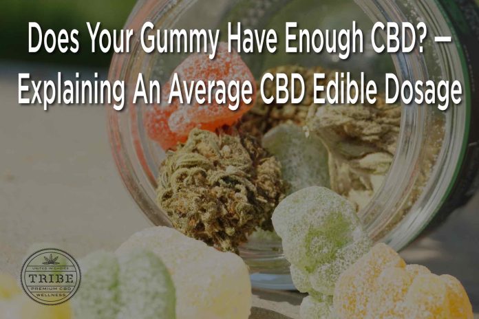  ¿Tu gominola tiene suficiente CBD?  — Explicación de una dosis comestible promedio de CBD
