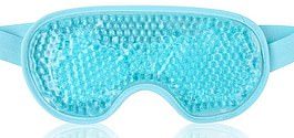 Esta máscara de gel refrescante para los ojos es un "salvavidas" durante la temporada de alergias Y ayuda a aliviar las migrañas 
