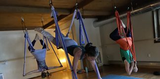  ¿Yoga trapecio?  Podría ser adecuado para usted
