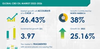  Tamaño del mercado de aceite de CBD para presenciar un crecimiento de USD 3.97 mil millones |  Aurora Cannabis Inc., Canopy Growth Corp. y CBD American Shaman LLC, entre otros, identificados como jugadores clave
