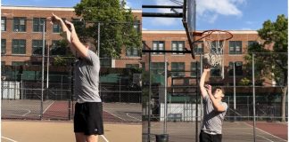 3 entrenamientos para mejorar tu tiro en salto de baloncesto en lugar de salto de caja
