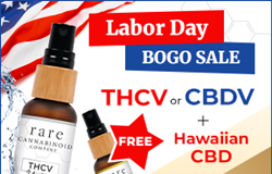 Compre aceite THCV o CBDV, obtenga aceite de CBD hawaiano gratis
