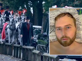 Las lágrimas fluyen mientras los dolientes presentan sus respetos al hombre de Sunderland que murió semanas después de casarse con el amor de su vida.
