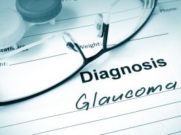 Edad en el momento del diagnóstico de diabetes tipo 2 o hipertensión relacionado con el glaucoma
