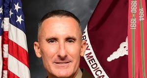 El coronel David Zinnante asumió el mando del Centro Médico del Ejército de Womack en Fort Bragg el 6 de julio de 2022.