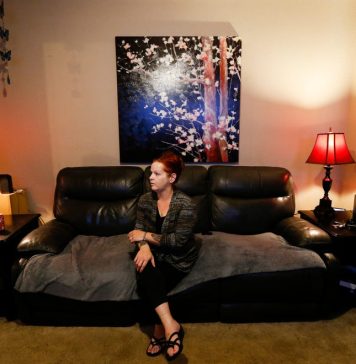 Mylissa Farmer talks with the Springfield (Mo.) News-Leader on Sept. 28 at her home in Joplin. In early August, Farmer had to travel to Illinois to terminate her pregnancy when her water broke at 17 weeks and 5 days and put her life in danger.