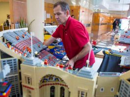 The Lego stadium that might be saving lives