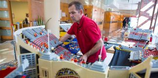 The Lego stadium that might be saving lives