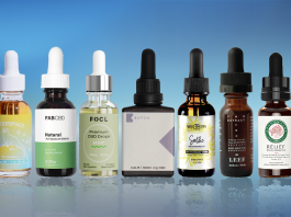 Various CBD oils for relaxing muscles