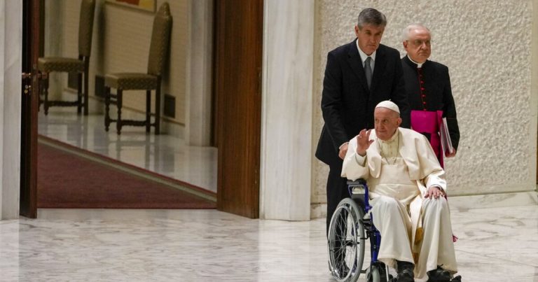 Pope Francis seen using wheelchair for the first time due to mobility issues Denver 7. Colorado News