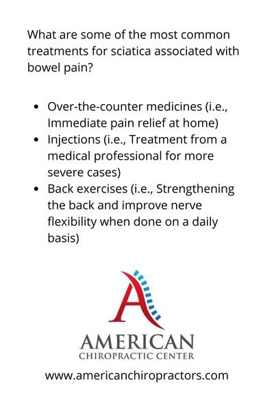 content machine american chiropractors photos b - What are some of the most common treatments for sciatica associated with bowel pain?