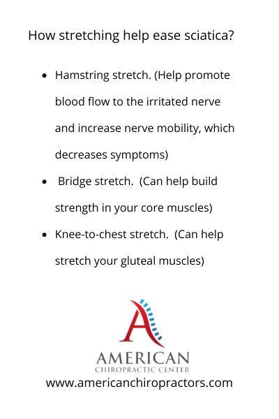 How stretching help ease sciatica